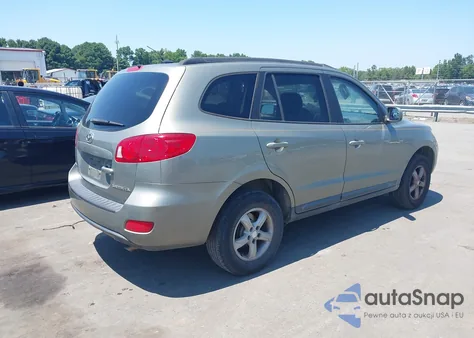 2008 Hyundai Santa Fe Gls z USA, uszkodzony, nr VIN 5NMSG13D08H142675